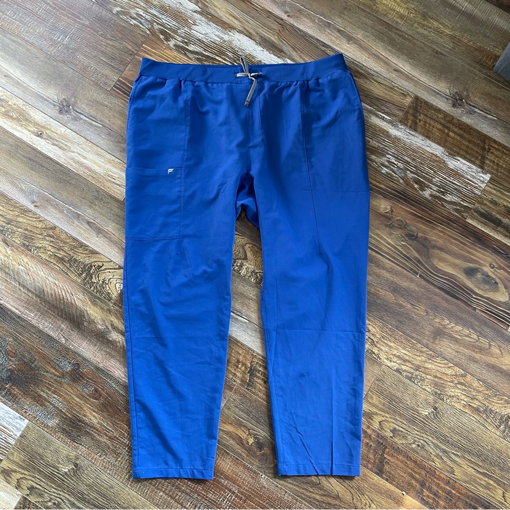 Fabletics Ion Scrub Pant Unisex Size 2x Blue